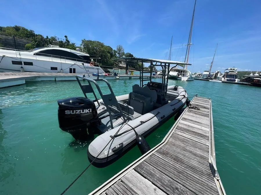 Explore Chang Wat Phuket on a 6.6m Rental Highfield 6.60