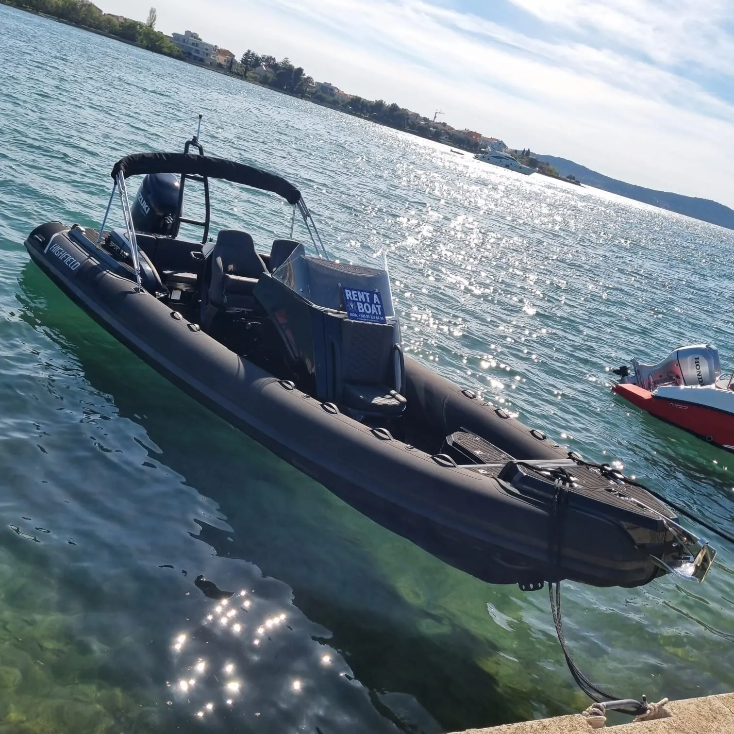 Charter a 8.11m Motor Boat Highfield Sport 800 in Sukosan