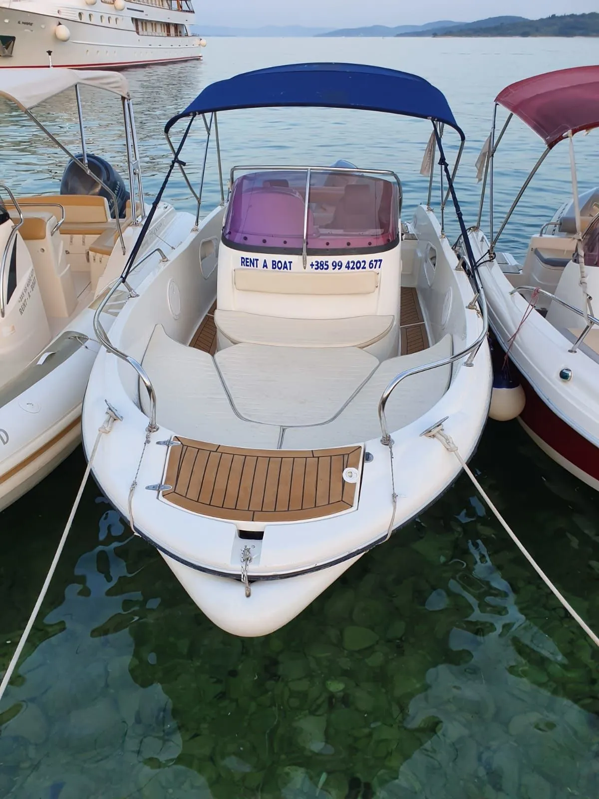 Explore Vodice on a 6.2m Rental HM 22