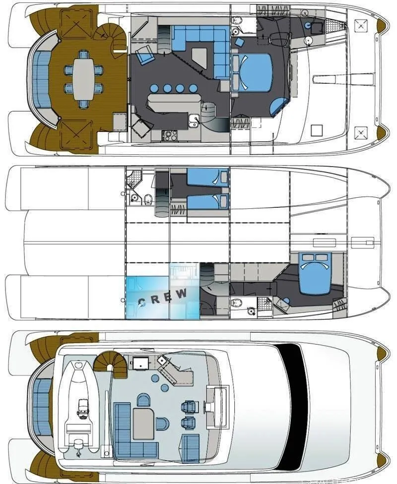 18.52m Tortola Power Catamaran Hire
