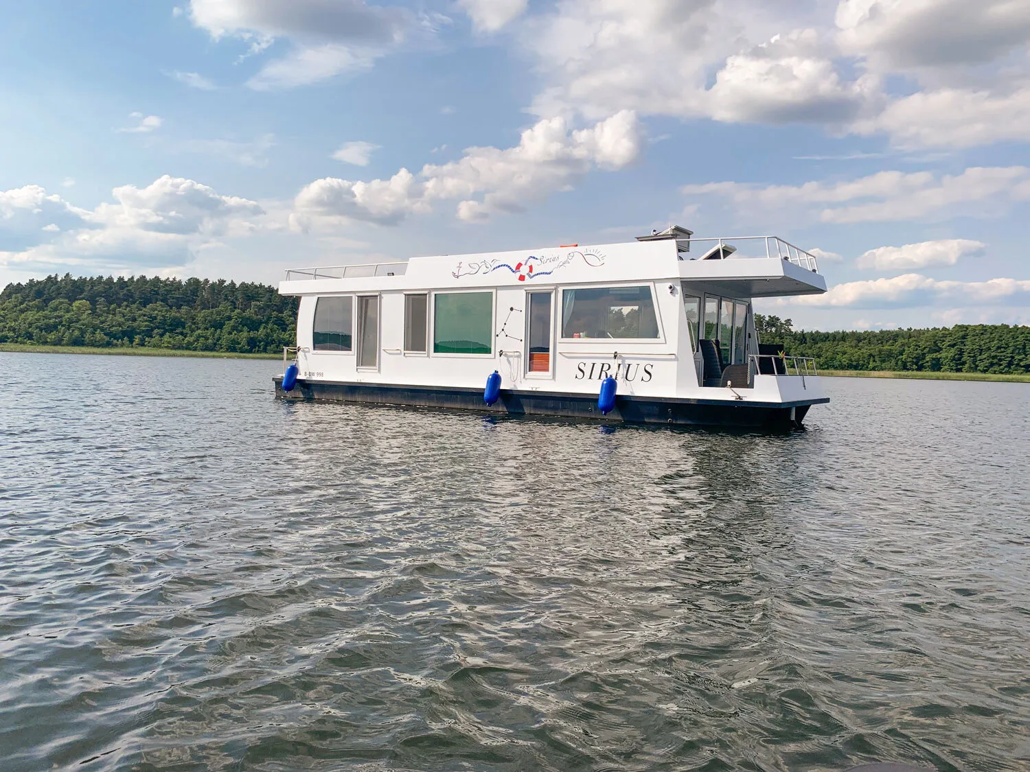 Rent a 12.8m Boat in Zehdenick