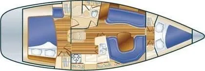 Charter a 11.63m Hunter 386 in Nanaimo