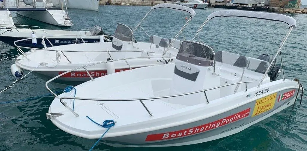 Charter a 5.8m Idea Marine 58 Motor Boat in Taranto