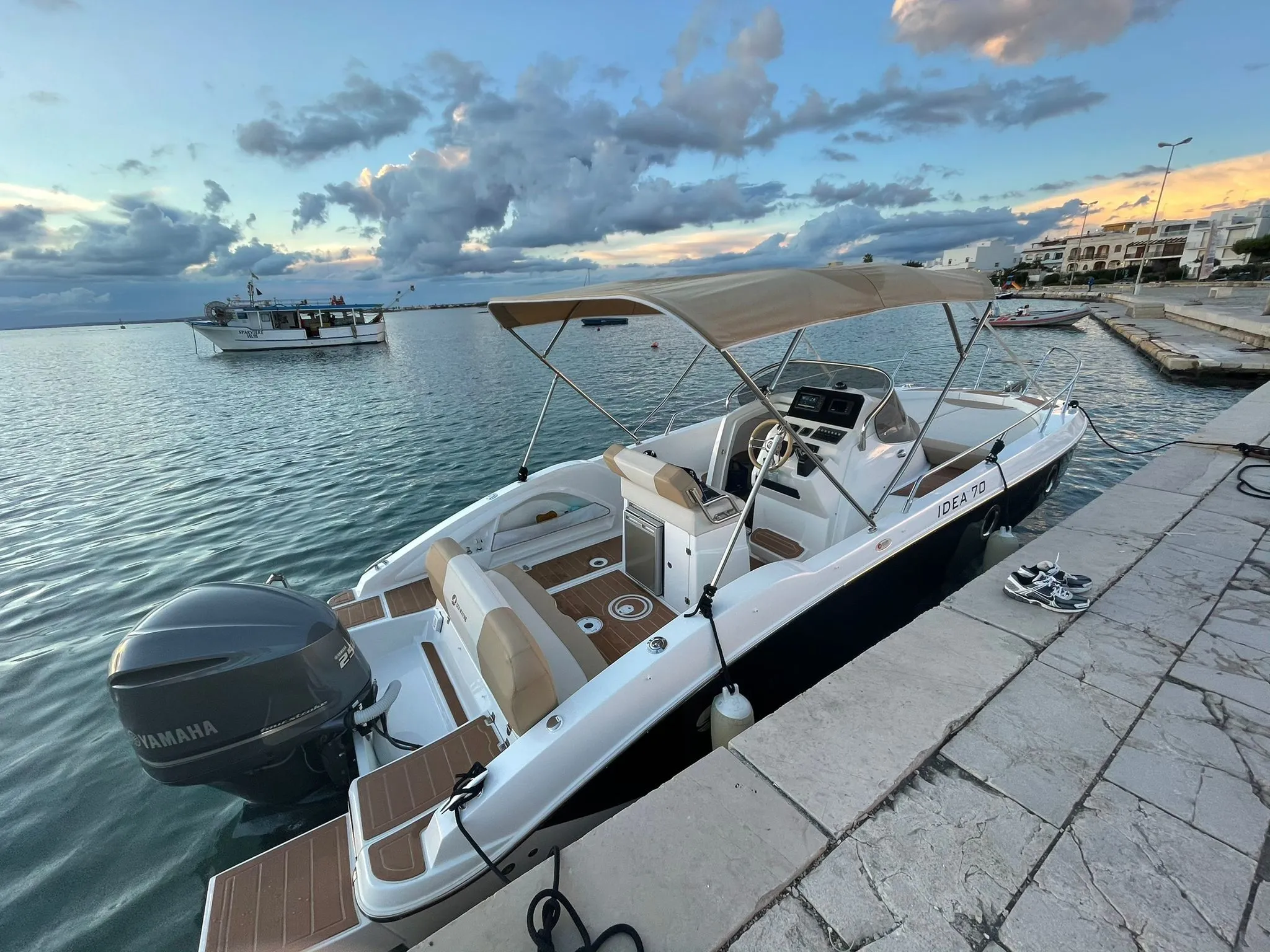 Explore Pula on a 7m Rental Idea Marine 70