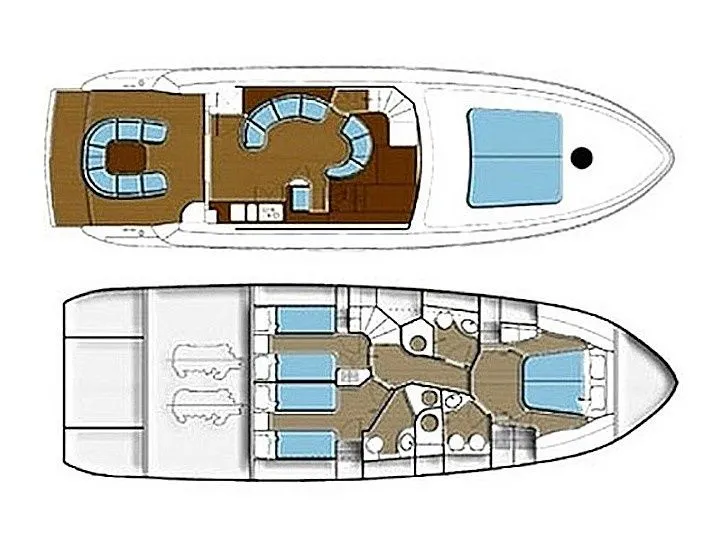 Cannigione 17.63m Kiralık Motoryat Innovazione e Progetti Alena 56