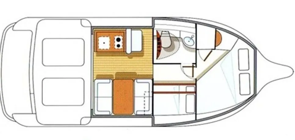 Rent a 9.4m Intermare 30 in Portoferraio