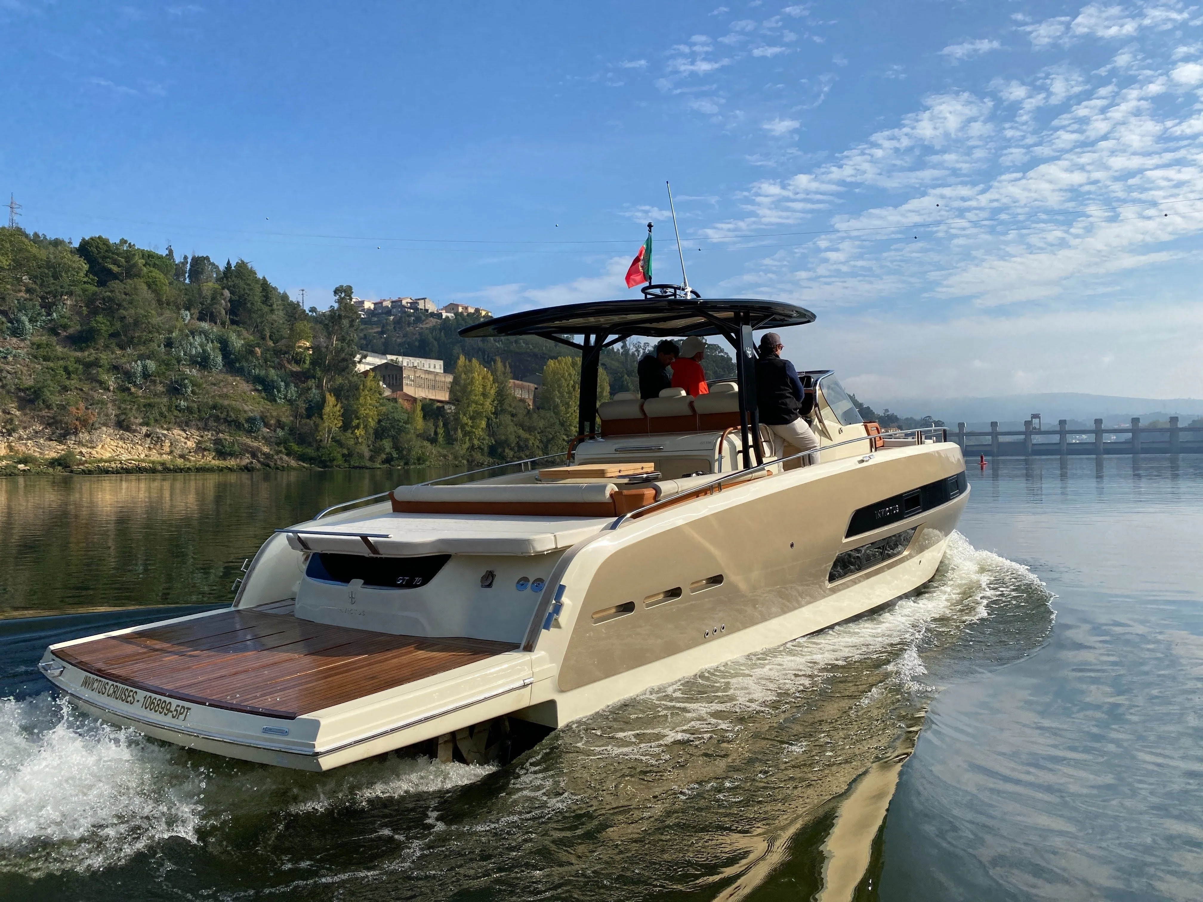 Charter a 11.4m 3 Cabin Motor Yacht in Porto