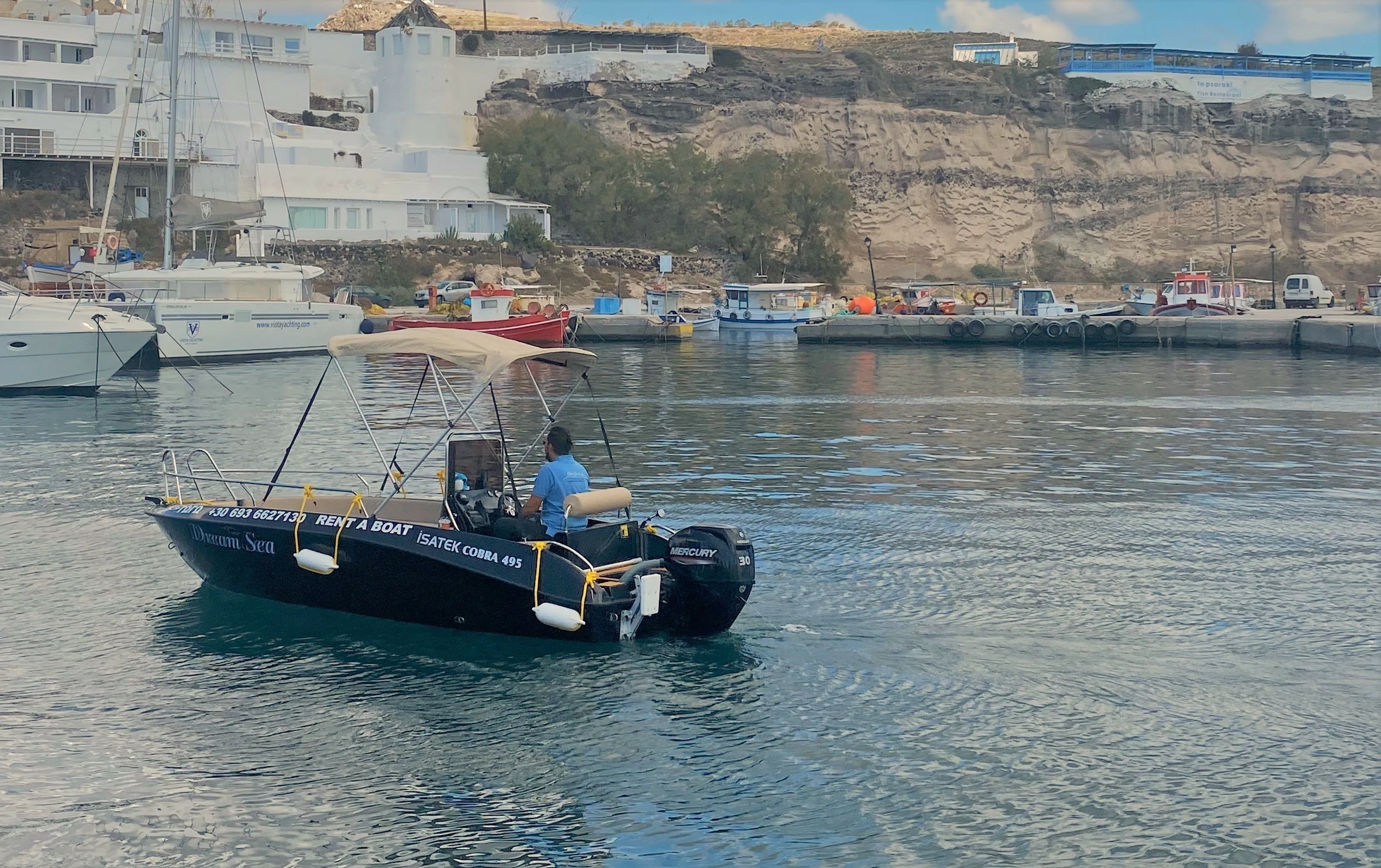 5m Vlychada Isatek 495 Cobra Hire