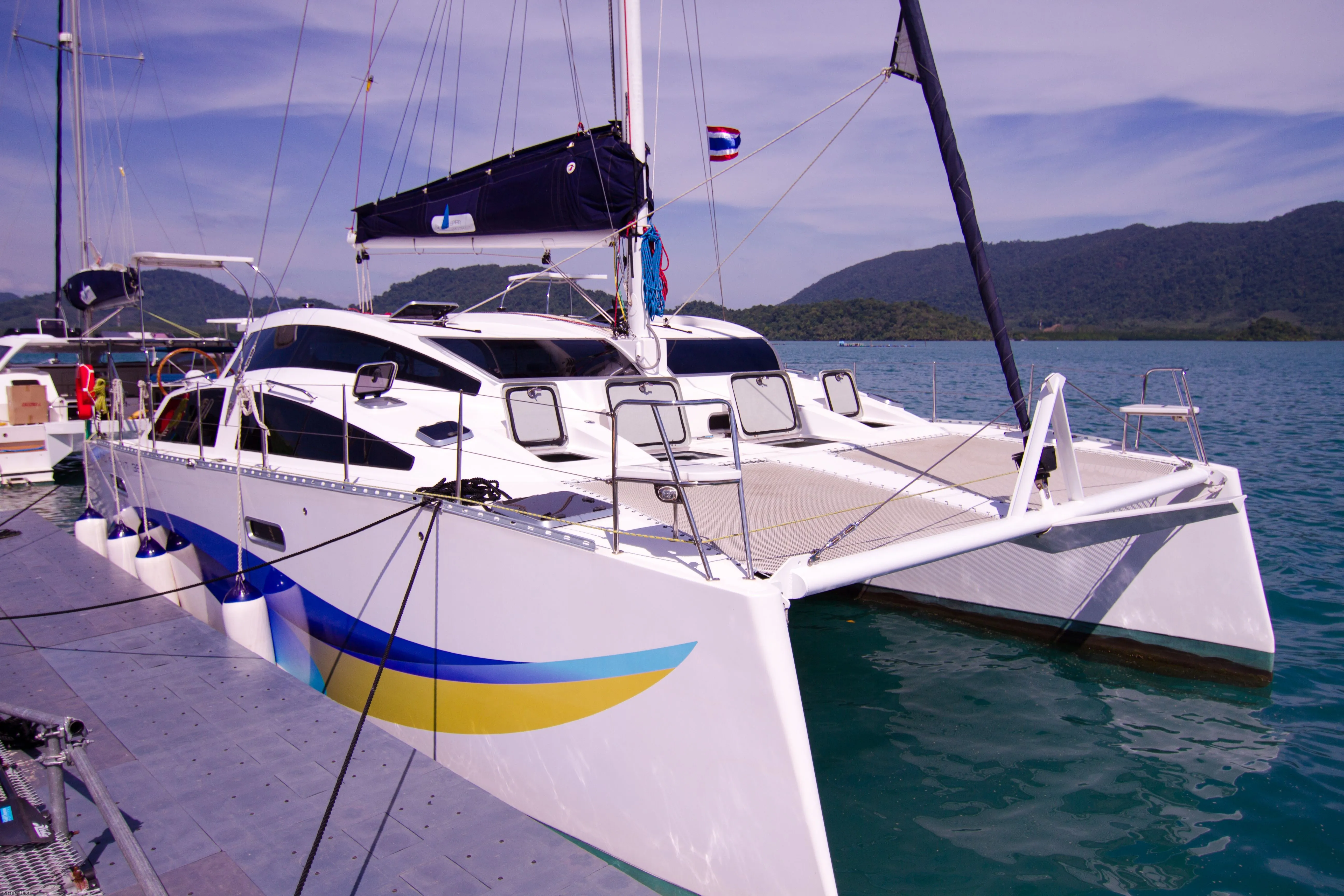 Explore Bophut on a 11.58m Rental Catamaran