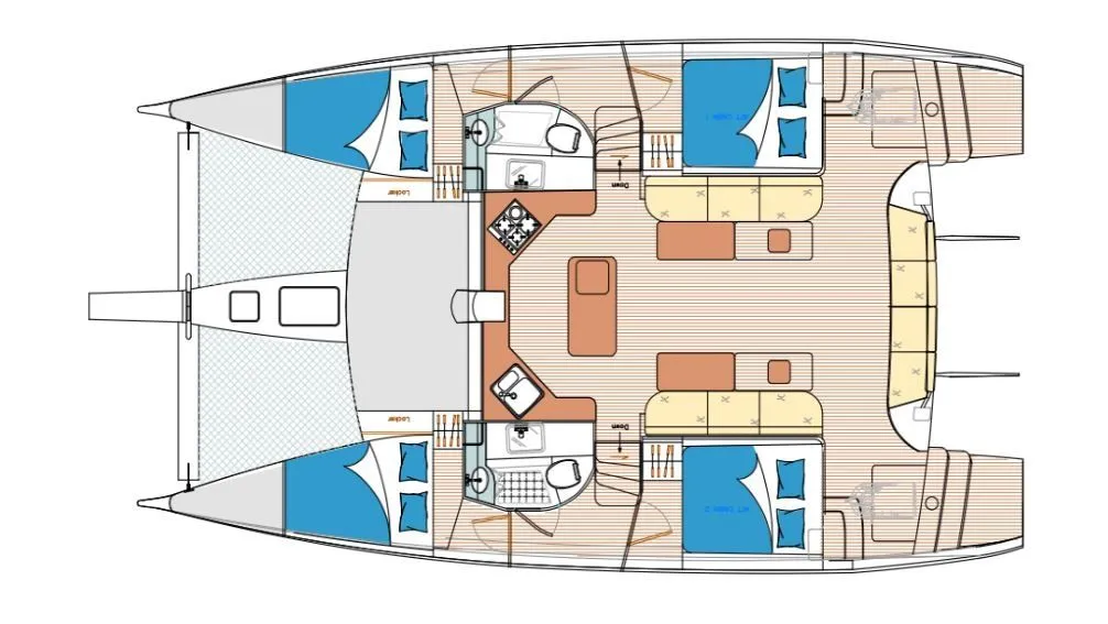 Rent a 12.63m Catamaran Island Spirit 410 in Chang Wat Phuket