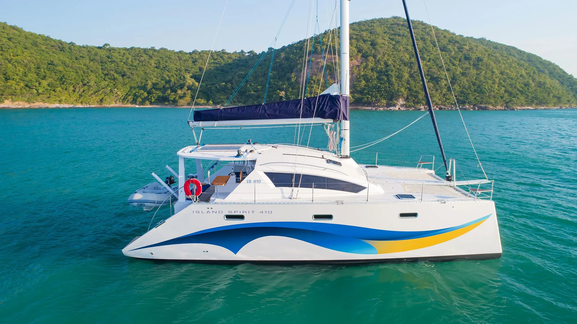 12.63m Chang Wat Phuket Catamaran Island Spirit 410 Hire