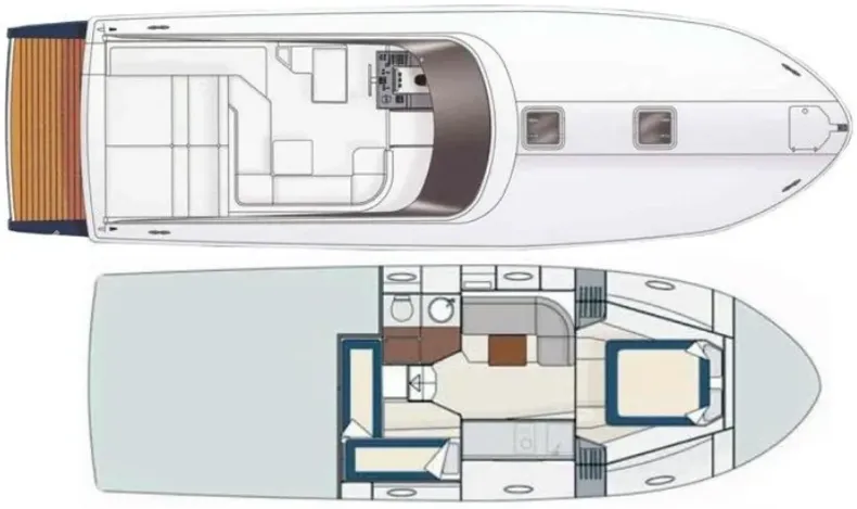 13.98m Saint-Tropez Boat Hire