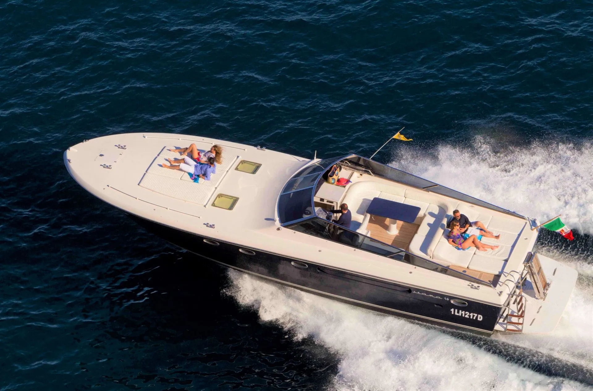 15m Sorrento 2 Cabin Motor Yacht Hire