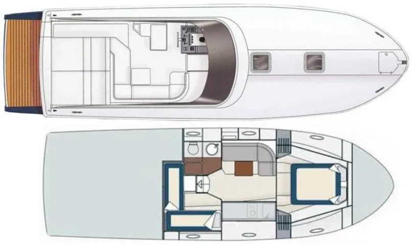 15.4m Positano Motor Yacht Hire