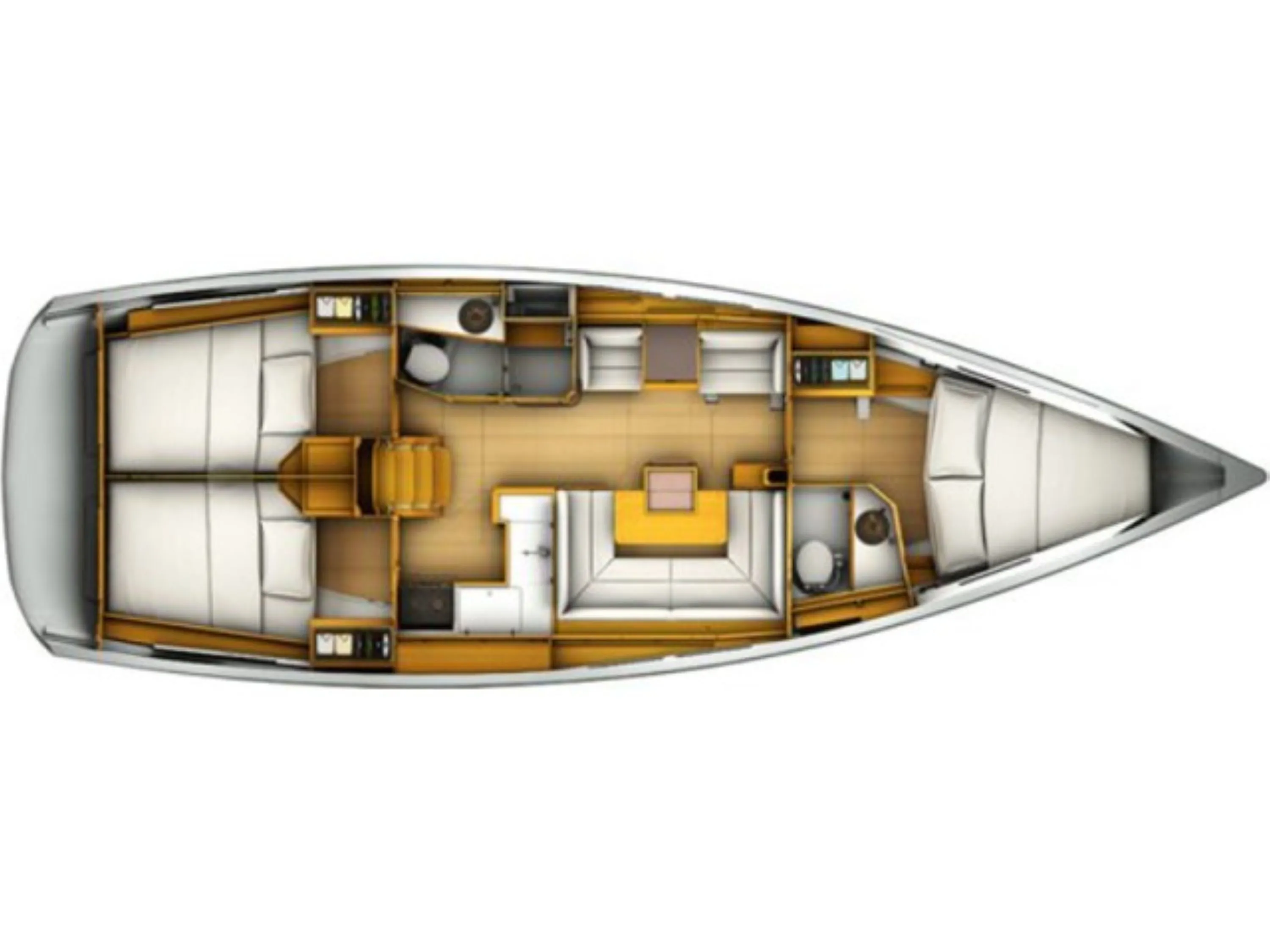 Explore Baska Voda on a 12.34m 3 Cabin Sailing Yacht Rental
