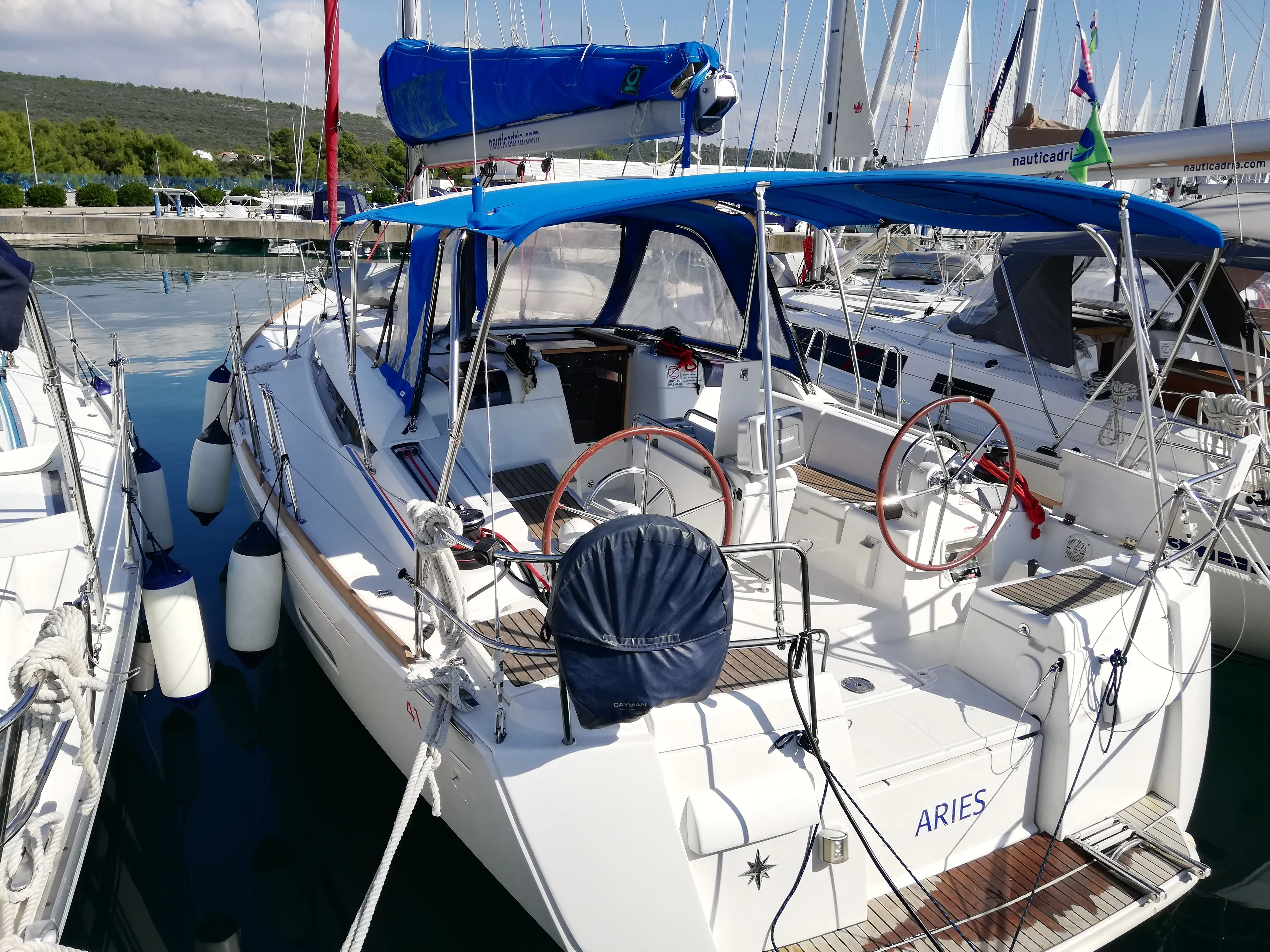 Explore Baska Voda on a 12.34m 3 Cabin Sailing Yacht Rental