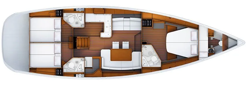 Charter a 16.06m 3 Cabin Sailing Yacht in Bodrum