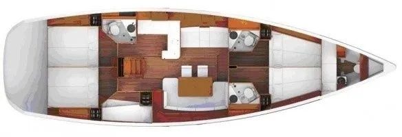 Charter a 15.73m Jeanneau 53 in Porto
