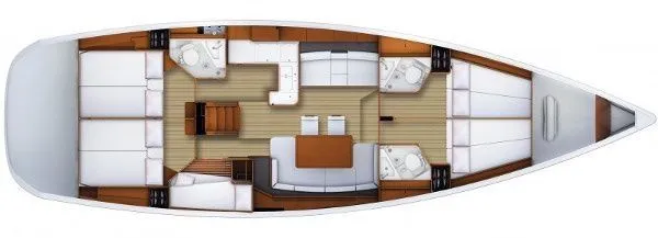 Explore San Miguel de Abona on a 16.06m Jeanneau 53 Sailing Yacht Rental