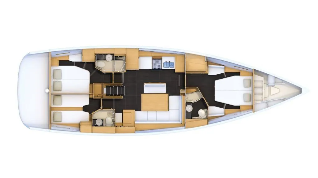 Marmaris 16.56m Yelkenli Yat Kiralık