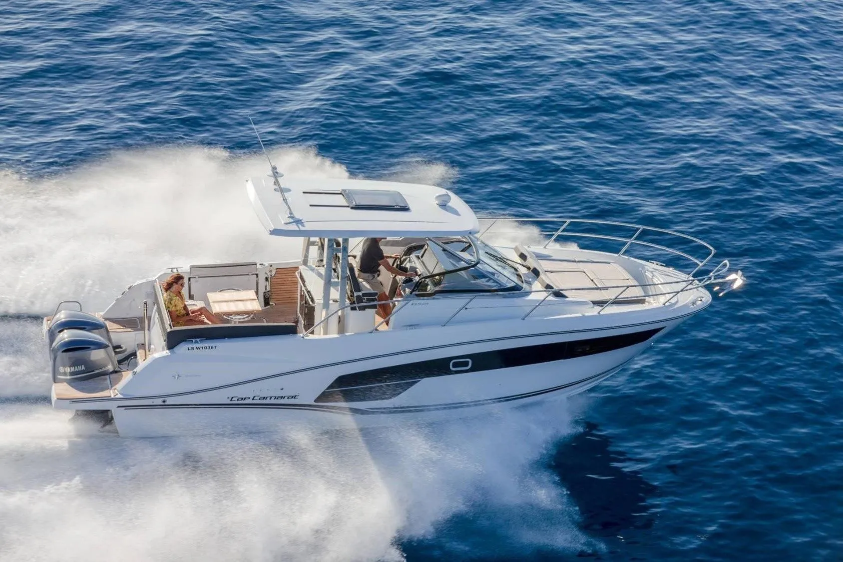 Rent a 9.34m Motor Yacht Jeanneau Cap Camarat 10.5 in Cogolin
