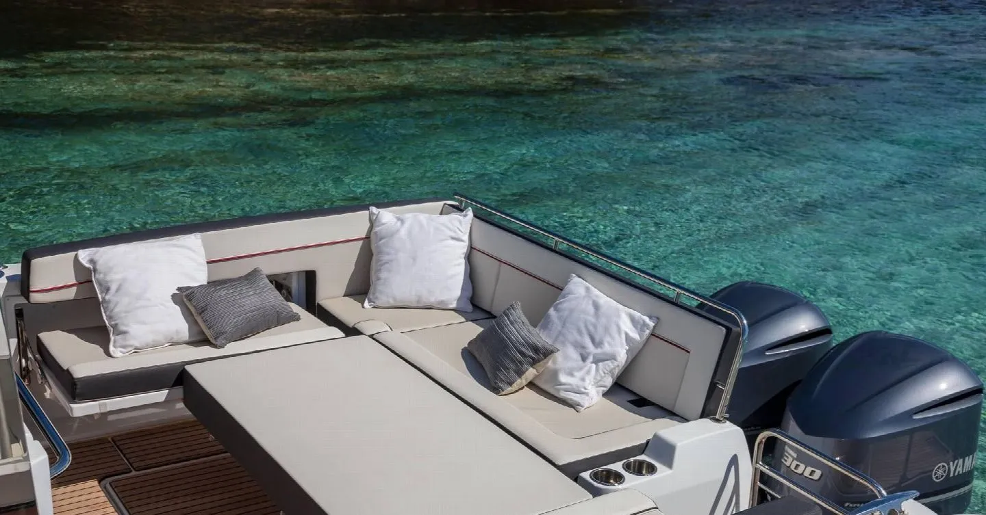 9.3m Ajaccio Jeanneau Cap Camarat 10.5 WA Motor Yacht Hire