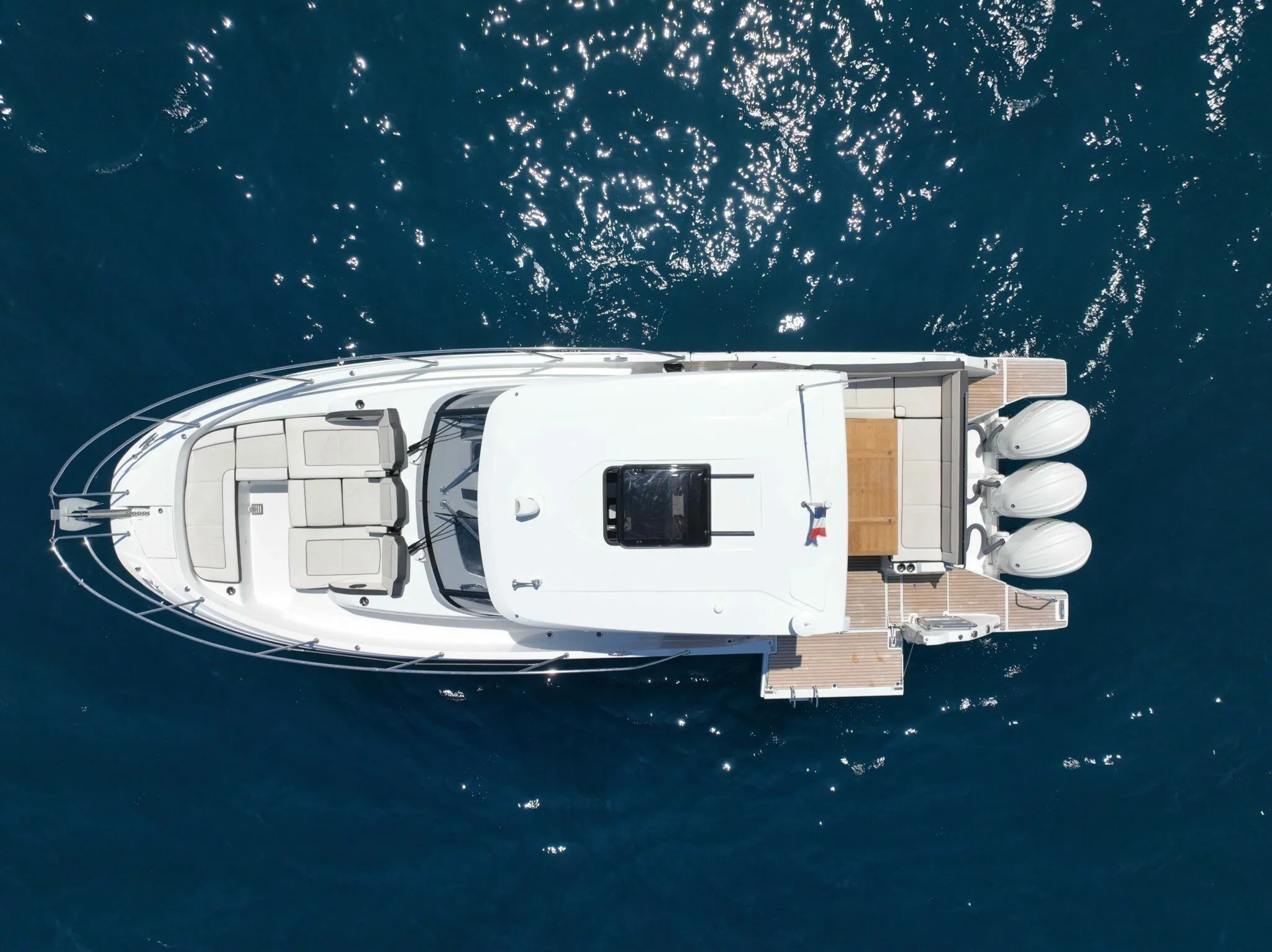 12.27m Cogolin Jeanneau Cap Camarat 12.50 WA Hire
