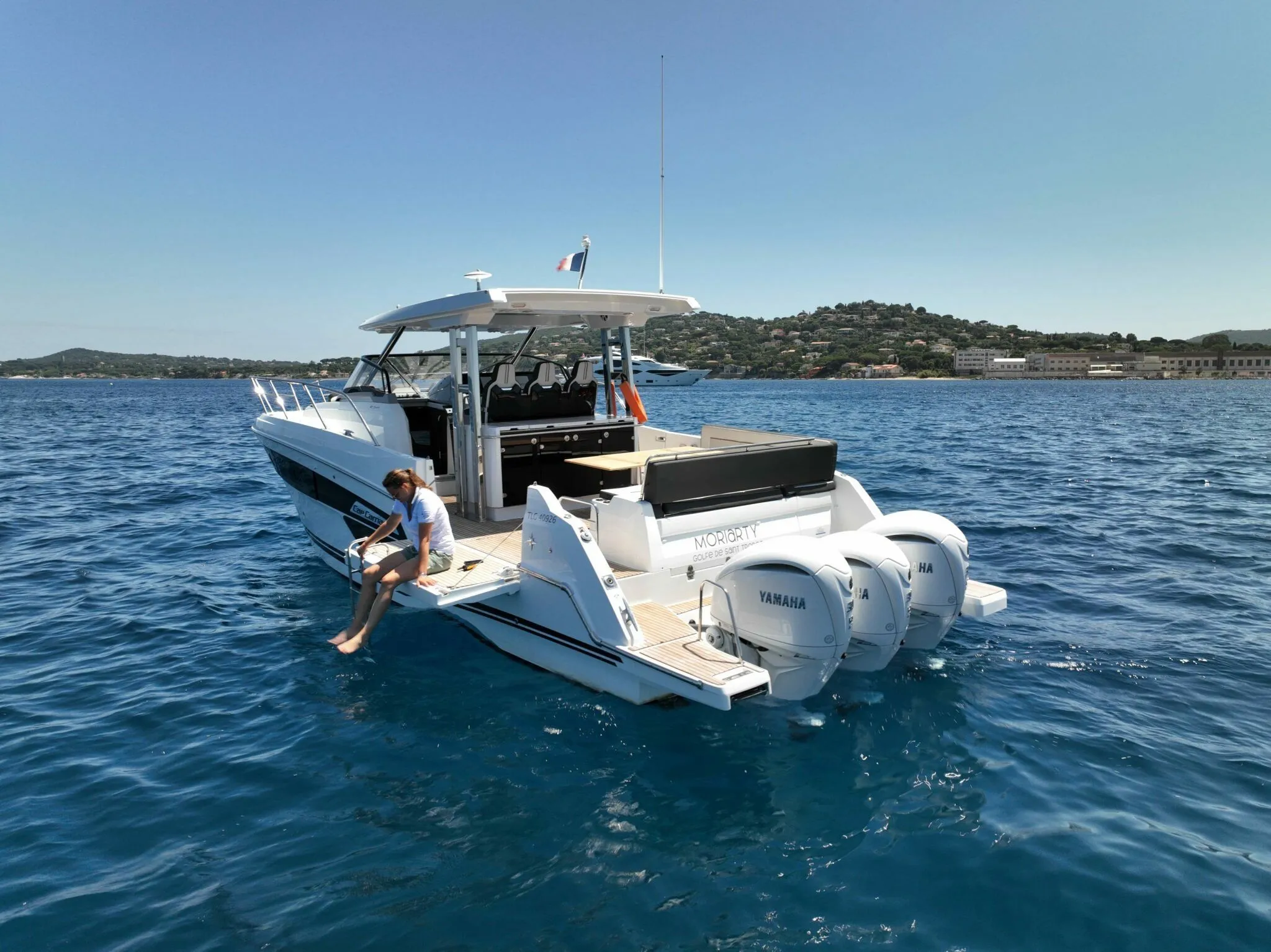 12.27m Cogolin Jeanneau Cap Camarat 12.50 WA Hire