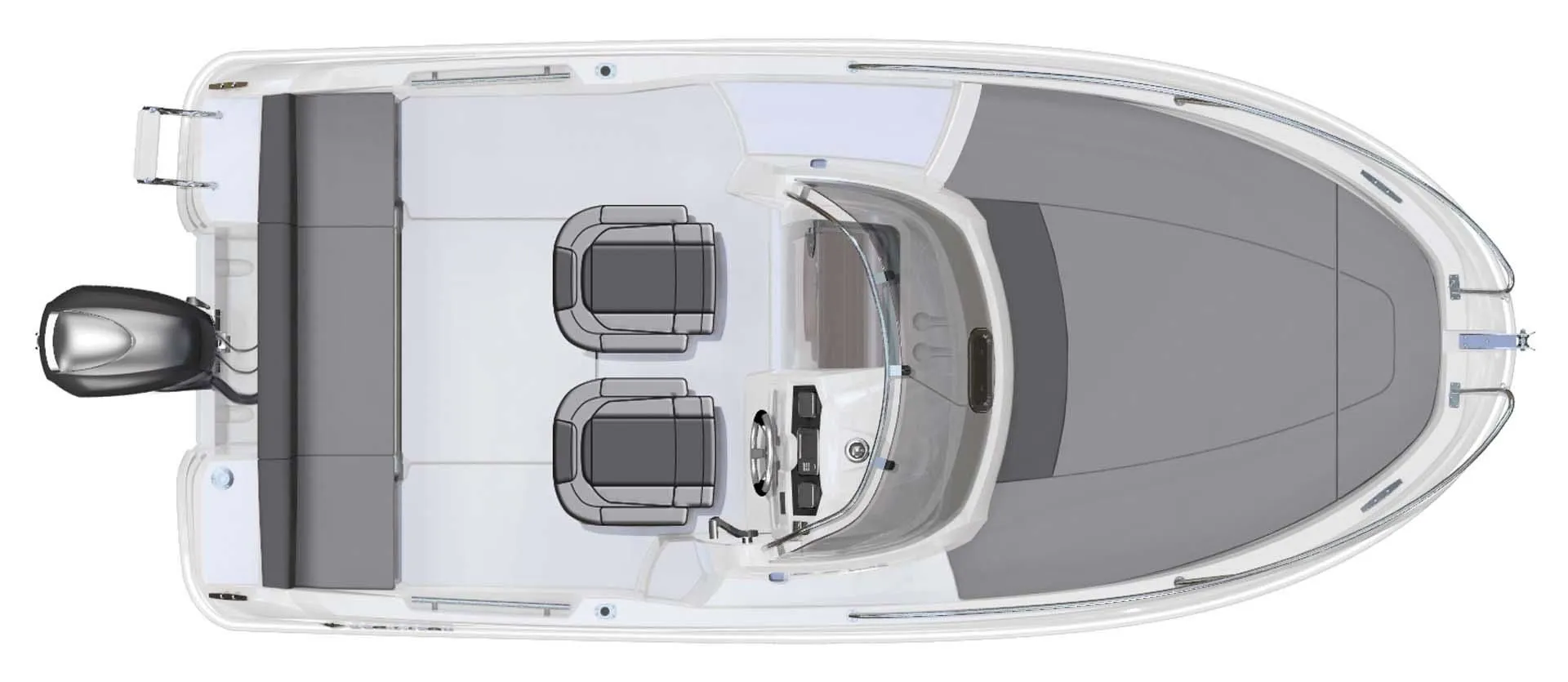 Charter a 5.48m Jeanneau Cap Camarat 5.5 Motor Boat in Medulin
