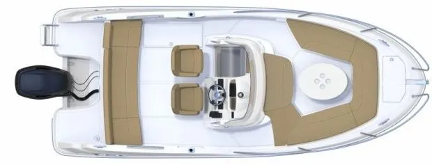 6.23m Medulin Motor Boat Jeanneau Cap Camarat 6.5 Hire
