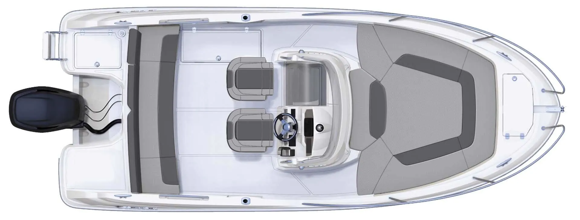 Charter a 6.35m Jeanneau Cap Camarat 6.5 WA in Pula