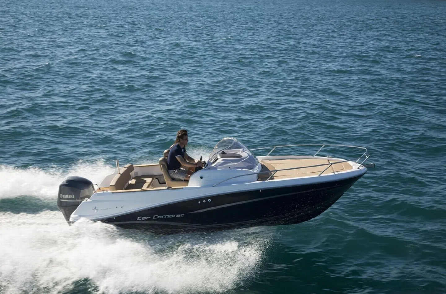 Rent a 6.2m Jeanneau Cap Camarat 6.5 WA Motor Boat in Grimaud