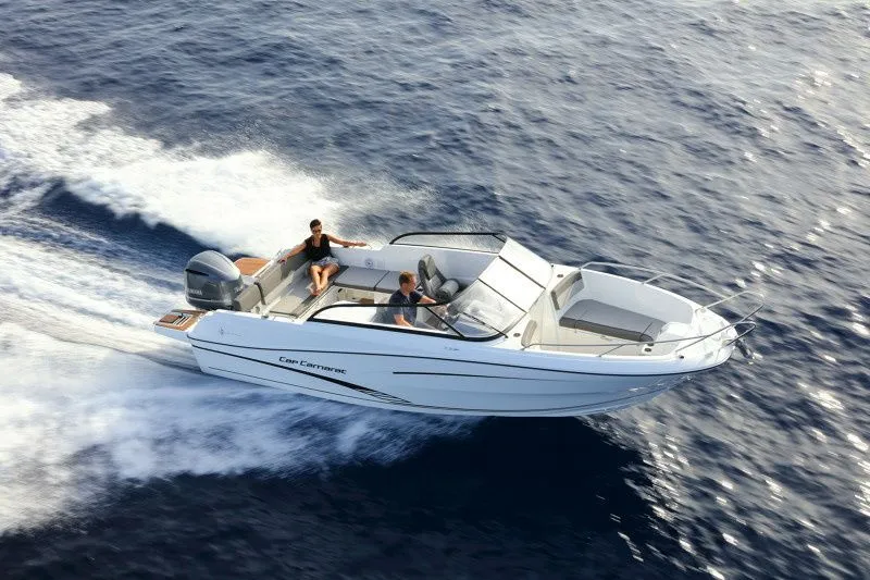 7.5m Beaulieu-sur-Mer Jeanneau Cap Camarat 7.5 BR Motor Boat Hire