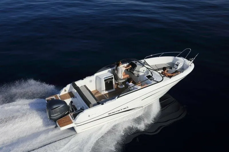 7.5m Beaulieu-sur-Mer Jeanneau Cap Camarat 7.5 BR Motor Boat Hire