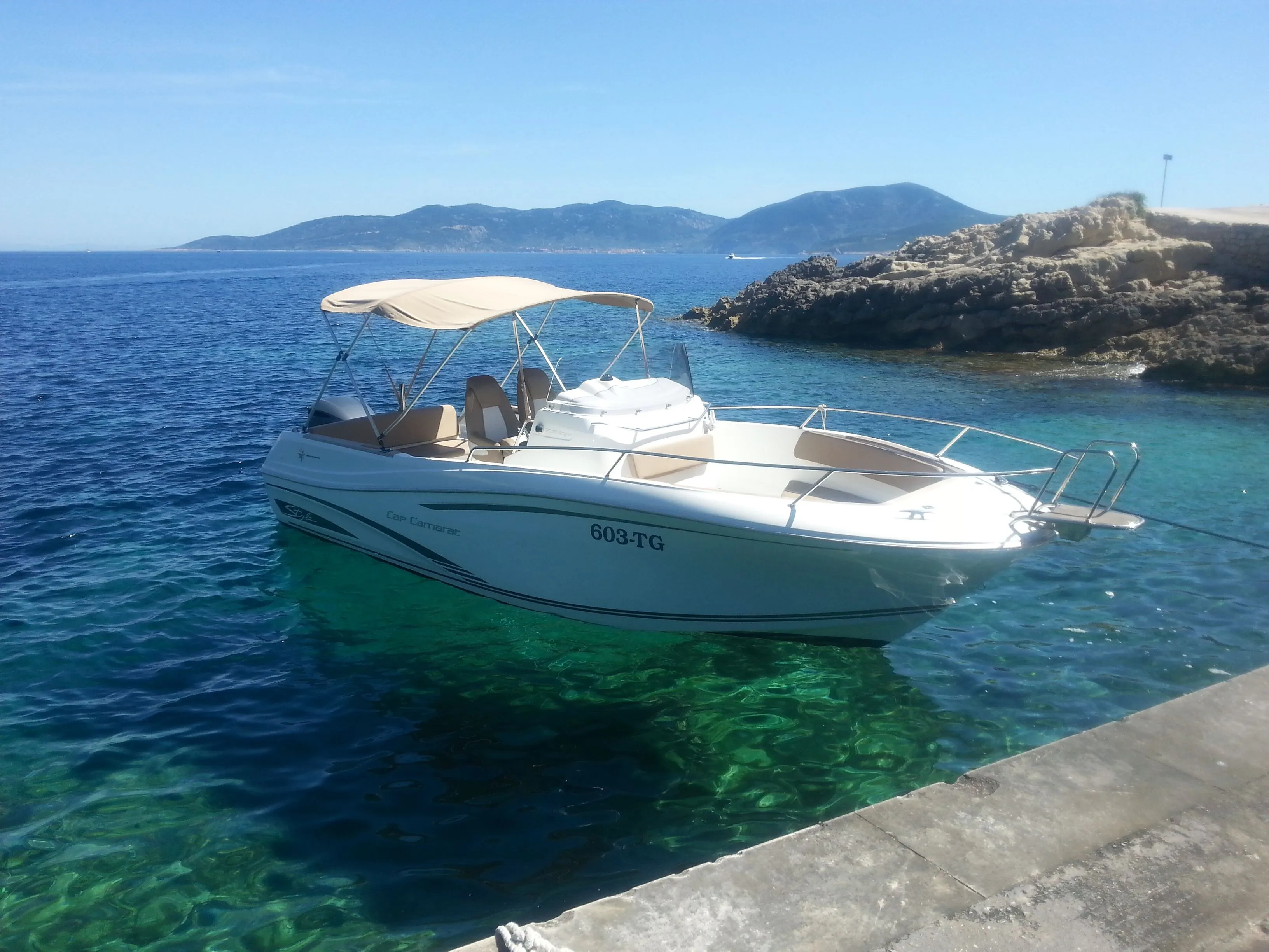 Charter a 7.15m Boat in Split