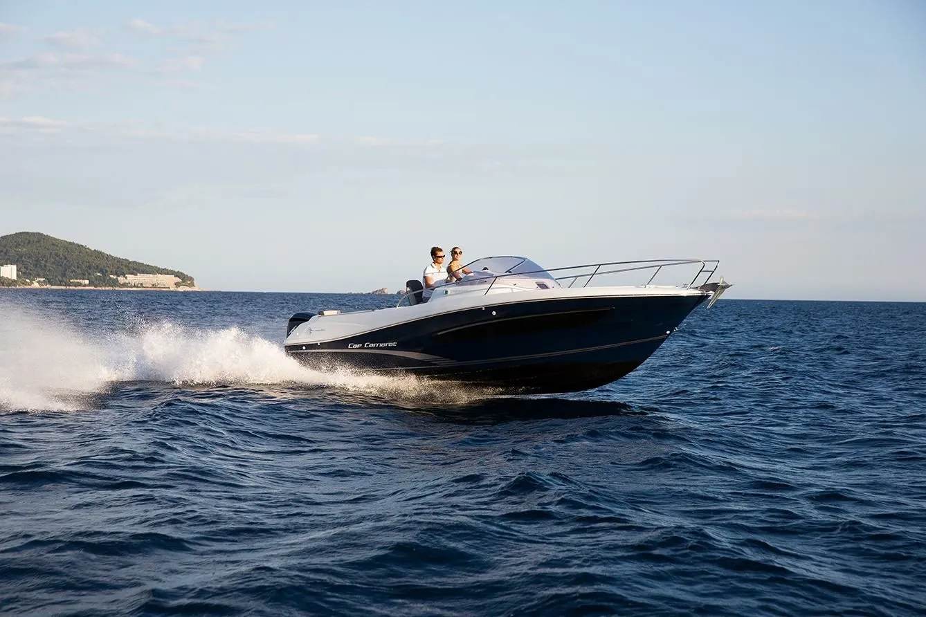 Rent a 7.19m Motor Yacht Jeanneau Cap Camarat 7.5 in Saint-Jean-Cap-Ferrat