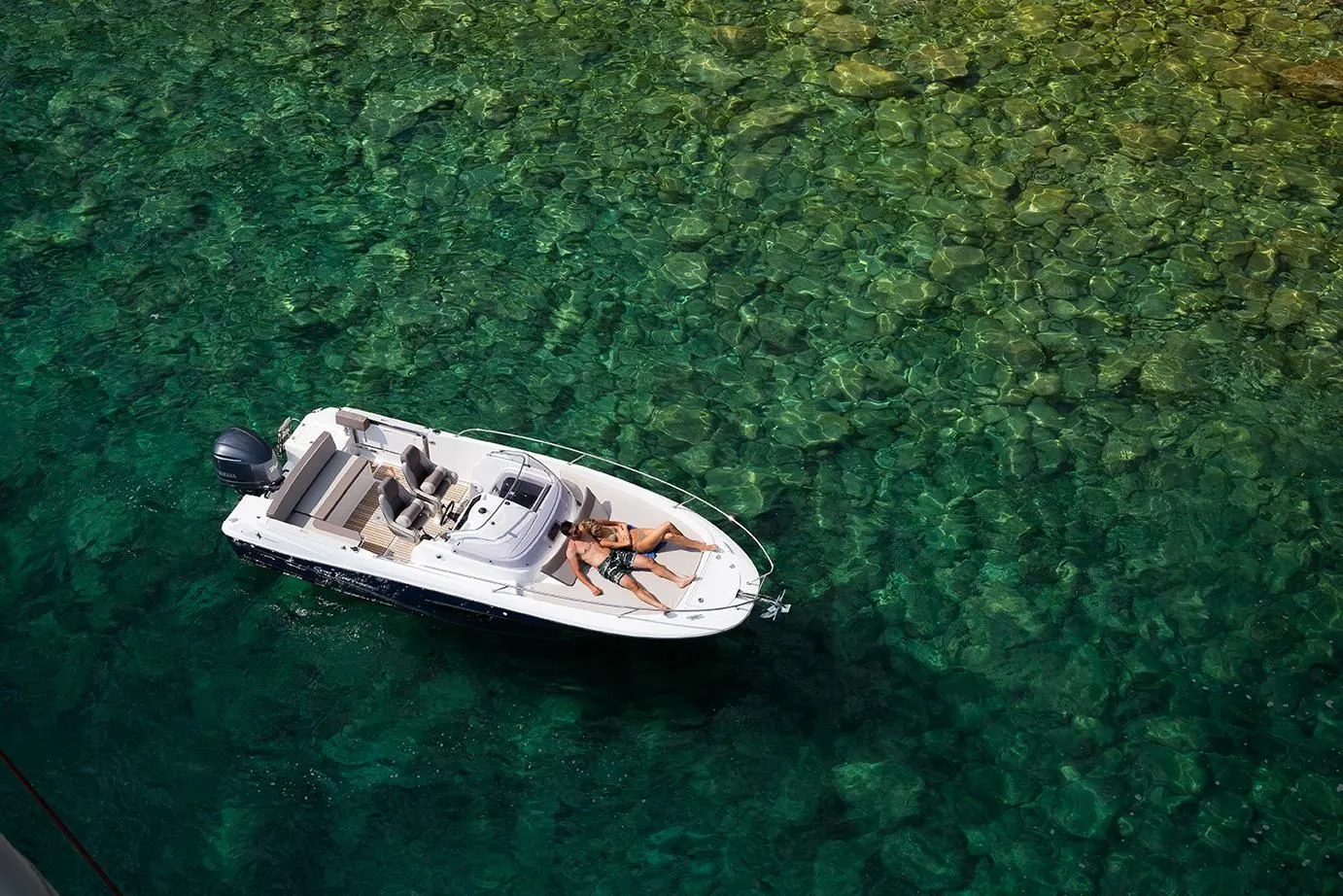 Charter a 7.75m Motor Boat Jeanneau Cap Camarat 7.5 in Biograd na Moru