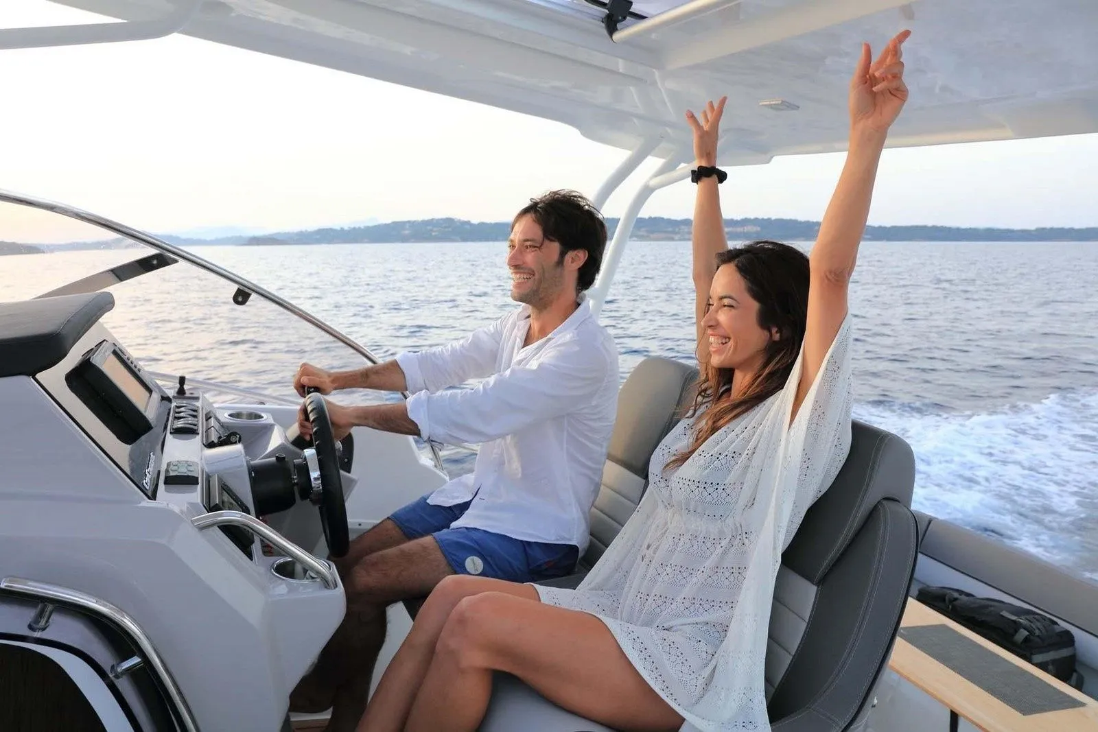 Explore Vodice on a 8.6m Jeanneau Cap Camarat 9.0 Motor Yacht Rental