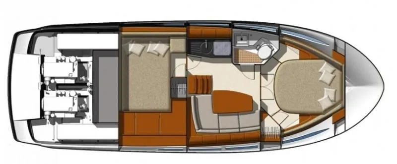 Rent a 10.85m Motor Yacht Jeanneau Leader 10 in Saint-Jean-Cap-Ferrat