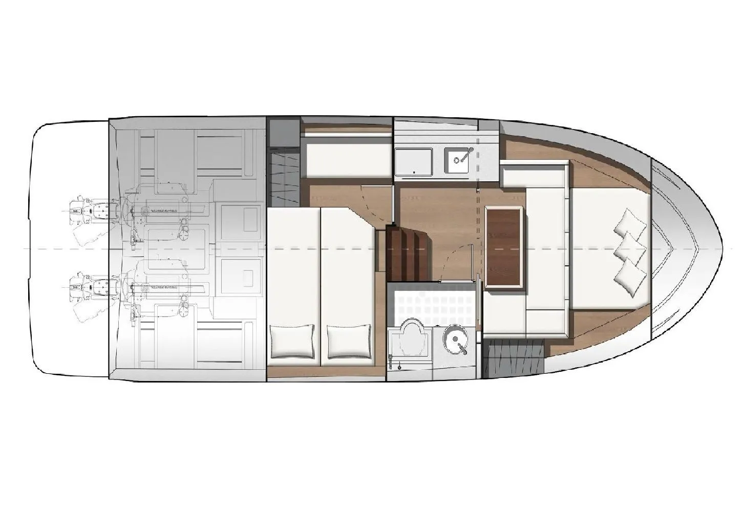 Charter a 10.56m Jeanneau Leader 33 in La Savina
