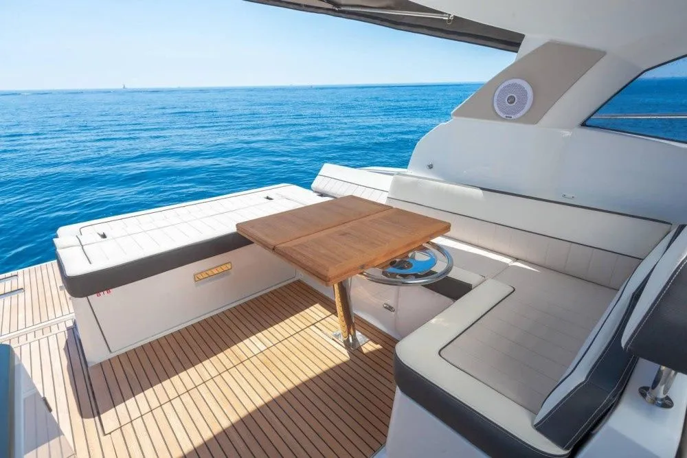 Explore Hyeres on a 11.62m Rental Motor Yacht Jeanneau Leader 36