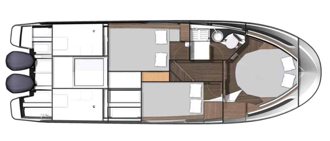 Rent a 10m Motor Yacht Jeanneau Merry Fisher 1095 in Krk
