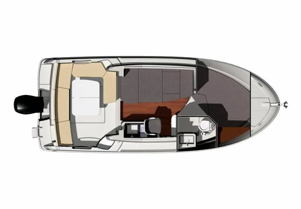 Explore Makarska on a 7.4m Rental Motor Yacht Jeanneau Merry Fisher 755