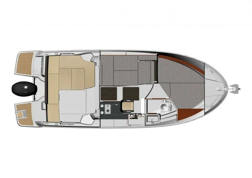Rent a 7.95m Motor Yacht Jeanneau Merry Fisher 795 in Medulin