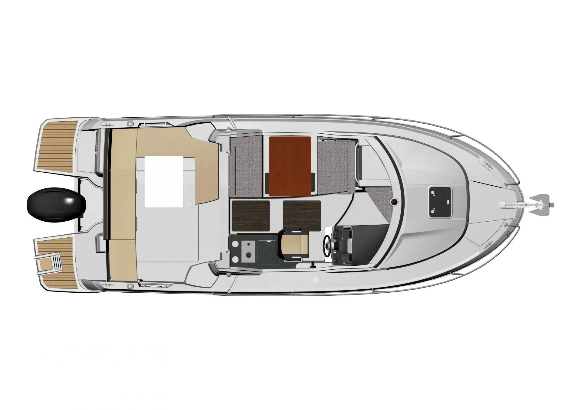 Charter a 8m Jeanneau Merry Fisher 795 in Krk