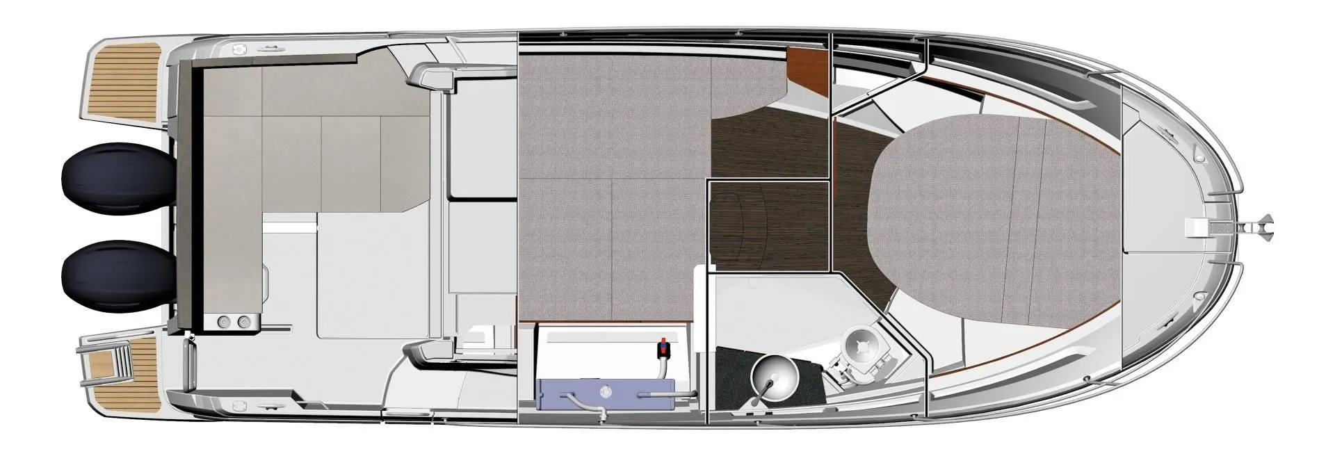 Rent a 8.9m Motor Yacht Jeanneau Merry Fisher 895 in Zadar