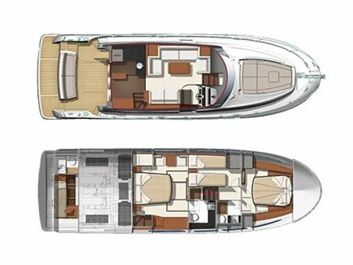 Explore Budva on a 16.31m 3 Cabin Motor Yacht Rental