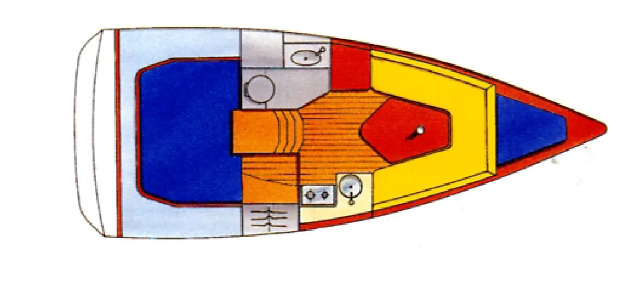 7.49m Sant Carles de la Rapita Sailing Yacht Jeanneau Sun Fast 26 Hire