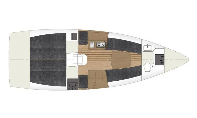 10.11m La Trinite-sur-Mer Jeanneau Sun Fast 3300 Sailing Yacht Hire