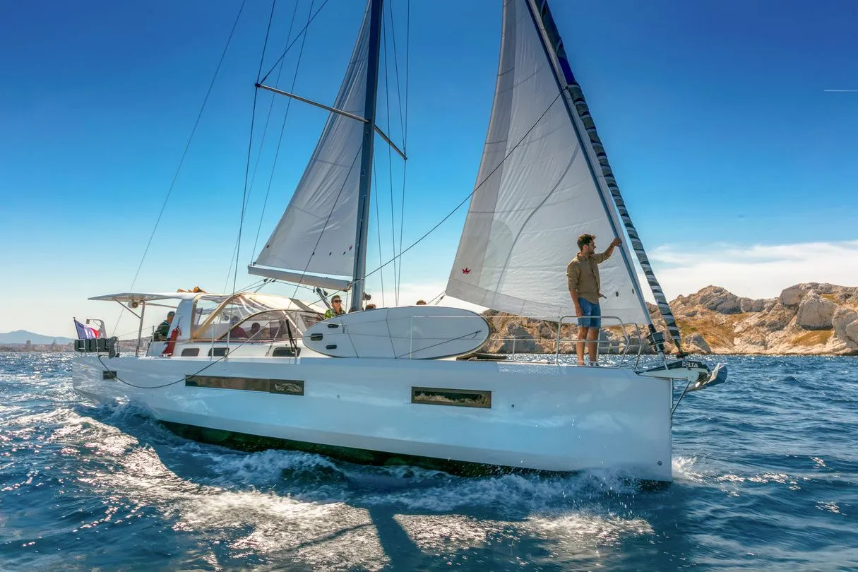 14m Saint John’s Jeanneau Sun Loft 47 Sailing Yacht Hire